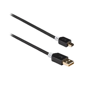 KNC60300E20 Usb 2.0 kabel usb a male - mini-b male rond 2.00 m antraciet Product foto