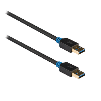 KNC61000E20 Usb 3.0 kabel usb a male - usb a male 2.00 m antraciet Product foto