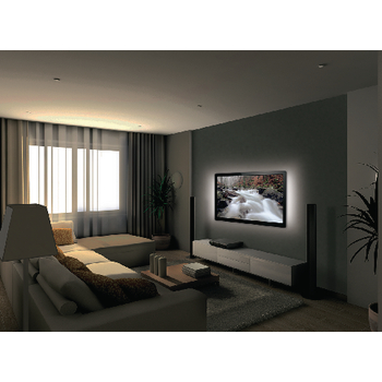 KNM-ML2WD Tv mood light led 96 lm 900 mm koel wit In gebruik foto