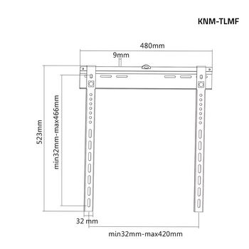 KNM-TLMF Tv muurbeugel vast 32 - 55 \