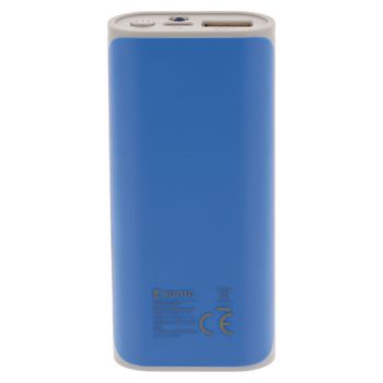 KNPB5000BU Draagbare powerbank lithium-ion 5000 mah usb blauw Product foto