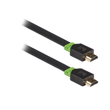 KNV34100E20 High speed hdmi kabel met ethernet plat hdmi-connector - hdmi-connector 2.00 m antraciet Product foto