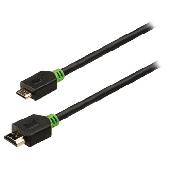 KNV34500E20 High speed hdmi kabel met ethernet hdmi-connector - hdmi mini-connector male 2.00 m antraciet