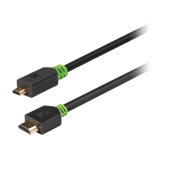 KNV34700E20 High speed hdmi kabel met ethernet hdmi-connector - hdmi micro-connector male 2.00 m antraciet