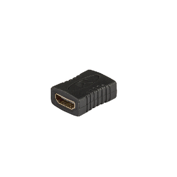 KNV34900E High speed hdmi met ethernet adapter hdmi female - hdmi female antraciet
