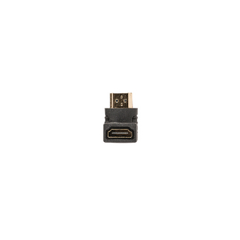 KNV34901E High speed hdmi met ethernet adapter 90° haaks hdmi-connector - hdmi female antraciet Product foto