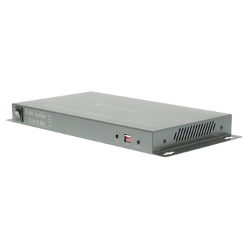 KNVSP3428 2 x 8-poorts hdmi-splitter donkergrijs Product foto