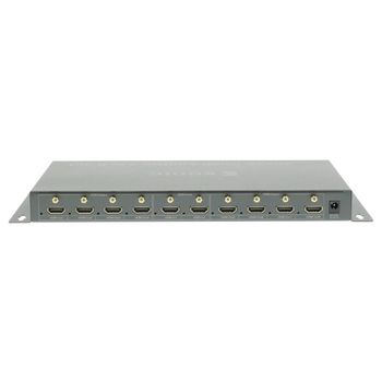 KNVSP3428 2 x 8-poorts hdmi-splitter donkergrijs Product foto