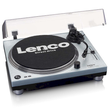 L-3809ME L-3809me direct drive platenspeler met usb / pc codering metallic blauw Product foto