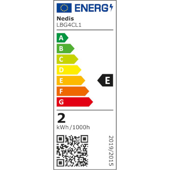 LBG4CL1 Led lamp g4 | 1.5 w | 120 lm | 2700 k | warm wit | aantal lampen in verpakking: 1 stuks  foto