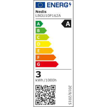 LBGU10P162A Led-lamp gu10 | spot | 2.5 w | 450 lm | 2700 k | warm wit | retrostijl | 1 stuks  foto