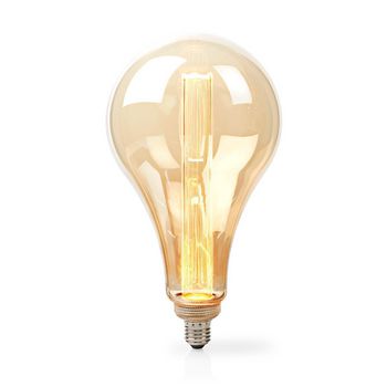 LBRDE27PS165AR Led-filamentlamp e27 | ps165 | 3.5 w | 120 lm | 1800 k | dimbaar | goudkleurig | retrostijl | 1 stuk Product foto