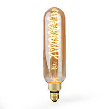 LBSDE27T65GD Led-filamentlamp e27 | t65 | 8.5 w | 600 lm | 2000 k | dimbaar | met gouden afwerking | retrostijl | Product foto