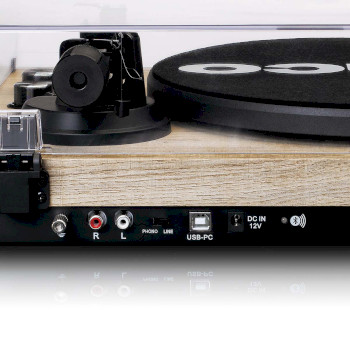 LBT-188PI Platenspeler met bluetooth®-overdracht pine Product foto