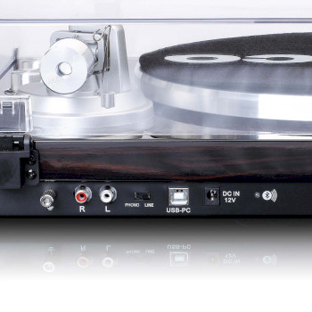 LBT-188WA Platenspeler met bluetooth® transmissie donkerbruin Product foto
