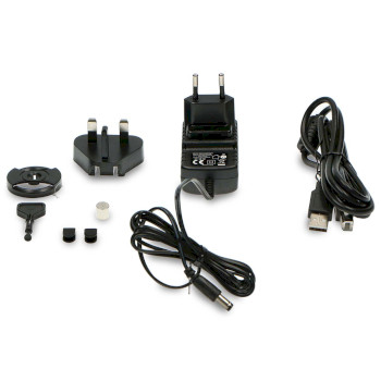 LBT-188WA Platenspeler met bluetooth® transmissie donkerbruin Inhoud verpakking foto