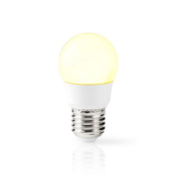 LEDBE27G45FL Led-lamp e27 | g45 | 3.5 w | 215 lm | 2400 k | extra warm wit | 1 st. Product foto
