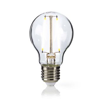 LEDBFE27A602 Led-filamentlamp e27 | a60 | 4.6 w | 470 lm | 2700 k | warm wit | retrostijl | aantal lampen in verp