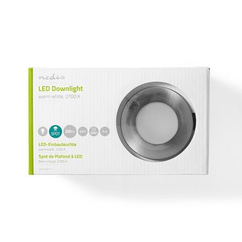 LEDSDOWNL3P Led-spot | 4.6 w | 280 lm | 2700 k | warm wit | ip65 | 3 stuks  foto