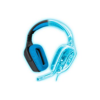 LGT-G430 Headset microfoon over-ear usb extern 2.33 m zwart/blauw