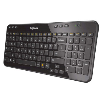 LGT-K360 K360 draadloos toetsenbord kantoor usb 2.0 us international zwart Product foto