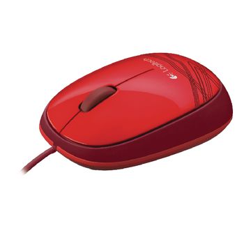 LGT-M105R Bedrade muis bureaumodel 3 knoppen rood Product foto