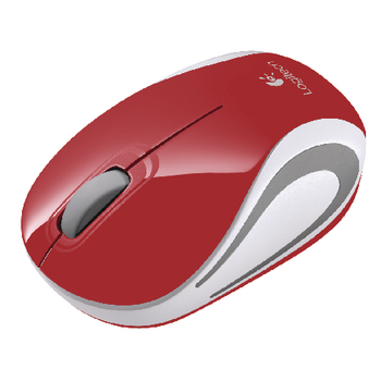LGT-M187R Draadloze muis reizen 3 knoppen rood Product foto