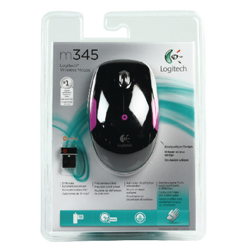 LGT-M345P M345 draadloze muis roze Verpakking foto