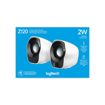 LGT-Z120 Z120 speaker 2.0 bedraad 3.5 mm 1.2 w zwart/wit  foto