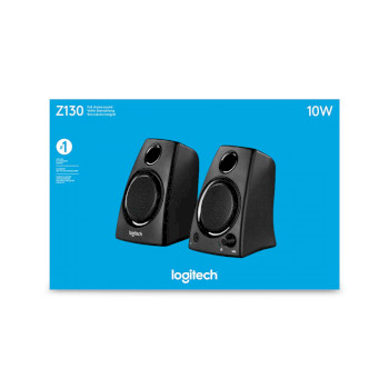 LGT-Z130 Z130 speaker 2.0 bedraad 3.5 mm 5 w zwart  foto