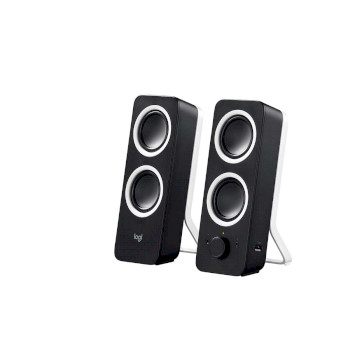 LGT-Z200B Z200 speaker 2.0 2x 3.5 mm 5 w zwart Product foto