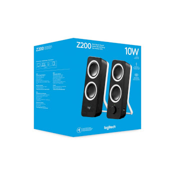LGT-Z200B Z200 speaker 2.0 2x 3.5 mm 5 w zwart Verpakking foto