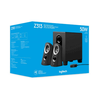 LGT-Z313 Z313 speakersysteem 2.1 met subwoofer 25 w zwart Verpakking foto