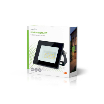 LLFL10BLK Led-bouwlamp | 4000 k | nominale lichtstroom: 1620 lm | ip65 | 1.00 m | energieklasse: f | 220 - 240 Verpakking foto