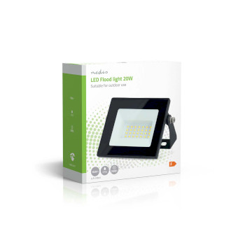 LLFL10BLK Led-bouwlamp | 4000 k | nominale lichtstroom: 1620 lm | ip65 | 1.00 m | energieklasse: f | 220 - 240 Verpakking foto