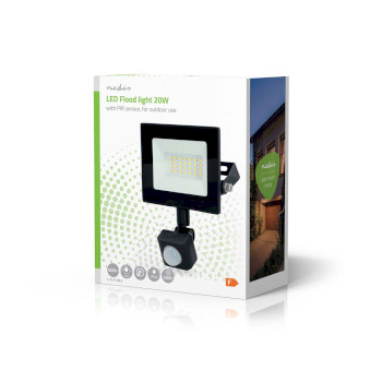 LLFLP15BLK Led-bouwlamp | 4000 k | nominale lichtstroom: 1620 lm | ip44 | 1.00 m | energieklasse: f | 220 - 240 Verpakking foto