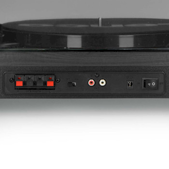 LS-300BK Platenspeler met bluetooth® en twee externe luidsprekers zwart Product foto