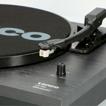 LS-300BK Platenspeler met bluetooth® en twee externe luidsprekers zwart Product foto