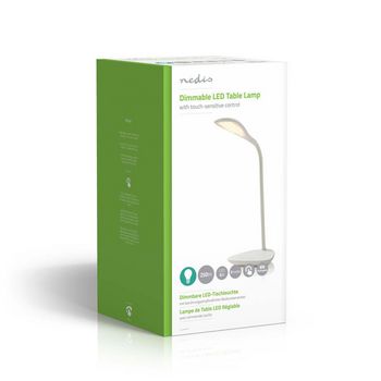 LTLG3M1WT1 Led-bureaulamp | dimbaar | 3 verlichtingsmodi | 250 lm | aanraakfunctie | wit Verpakking foto