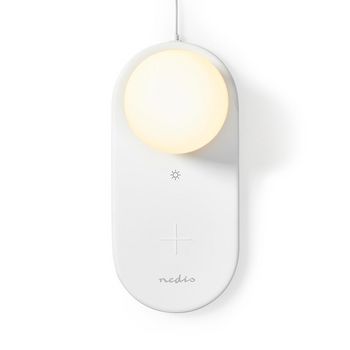 LTLQ10W1WT Led-lamp met draadloze lader | dimmer - op product | qi | 10 w | met dimfunctie | warm wit | 3000 k Product foto