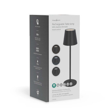 LTOUT05BK Led-tafellamp | led | 1.8 w | 150 lm | 3000 - 6000 k | zwart Verpakking foto