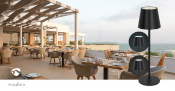 LTOUT05BK Led-tafellamp | led | 1.8 w | 150 lm | 3000 - 6000 k | zwart Product foto