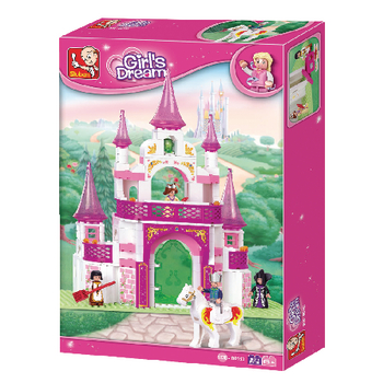 M38-B0153 Bouwstenen girls dream serie droompaleis Verpakking foto