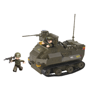 M38-B0281 Bouwstenen army serie gepantserd voertuig