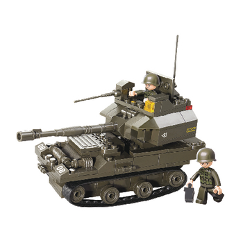 M38-B0282 Bouwstenen army serie tank