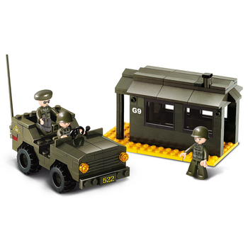 M38-B6100 Bouwstenen army serie voorpost