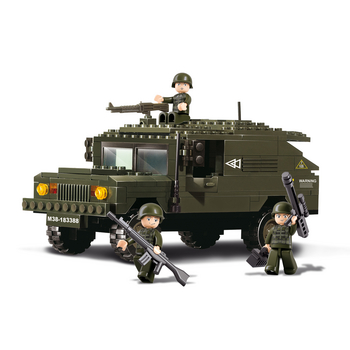 M38-B9900 Bouwstenen army serie suv