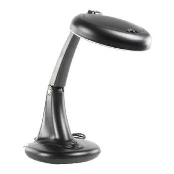 MAG-LAMP3B Tafellamp met vergrootglas vergrotende lamp 12 w 6400 k zwart Product foto