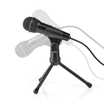MICTJ100BK Microfoon | gebruikt voor: desktop / notebook / smartphone / tablet | bedraad | 1x 3,5 mm Product foto