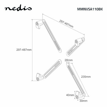 MMNVSA110BK Adapter montagekit | 13 \